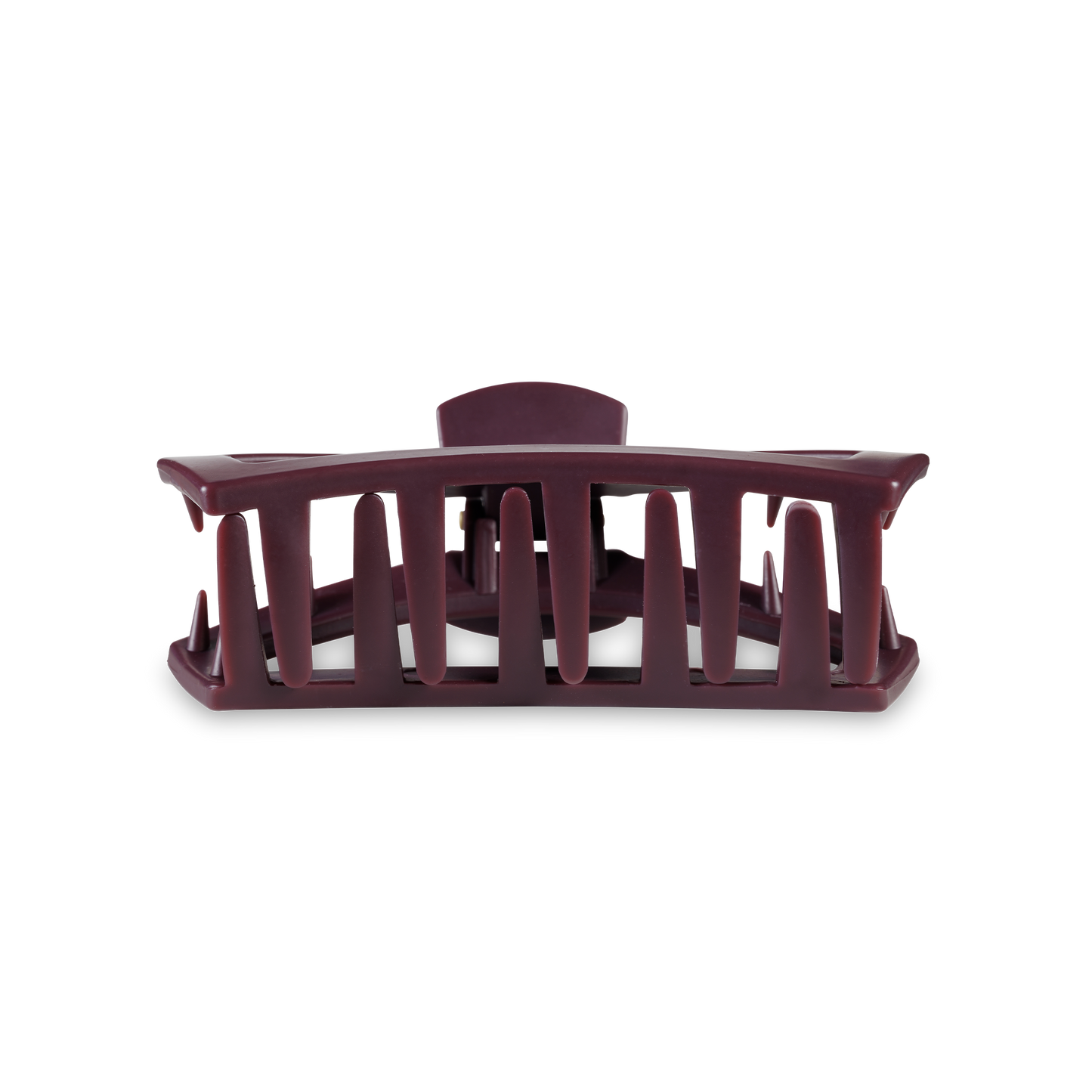 Open Hair Clip | Med. |  Burgundy Bliss