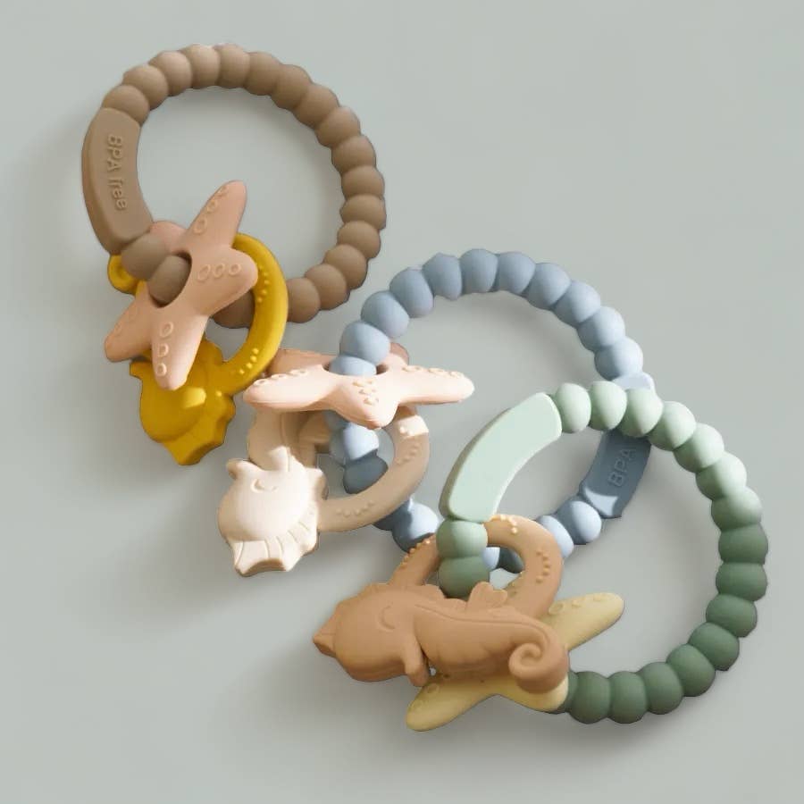 Seahorse Teething Ring - All Silicone