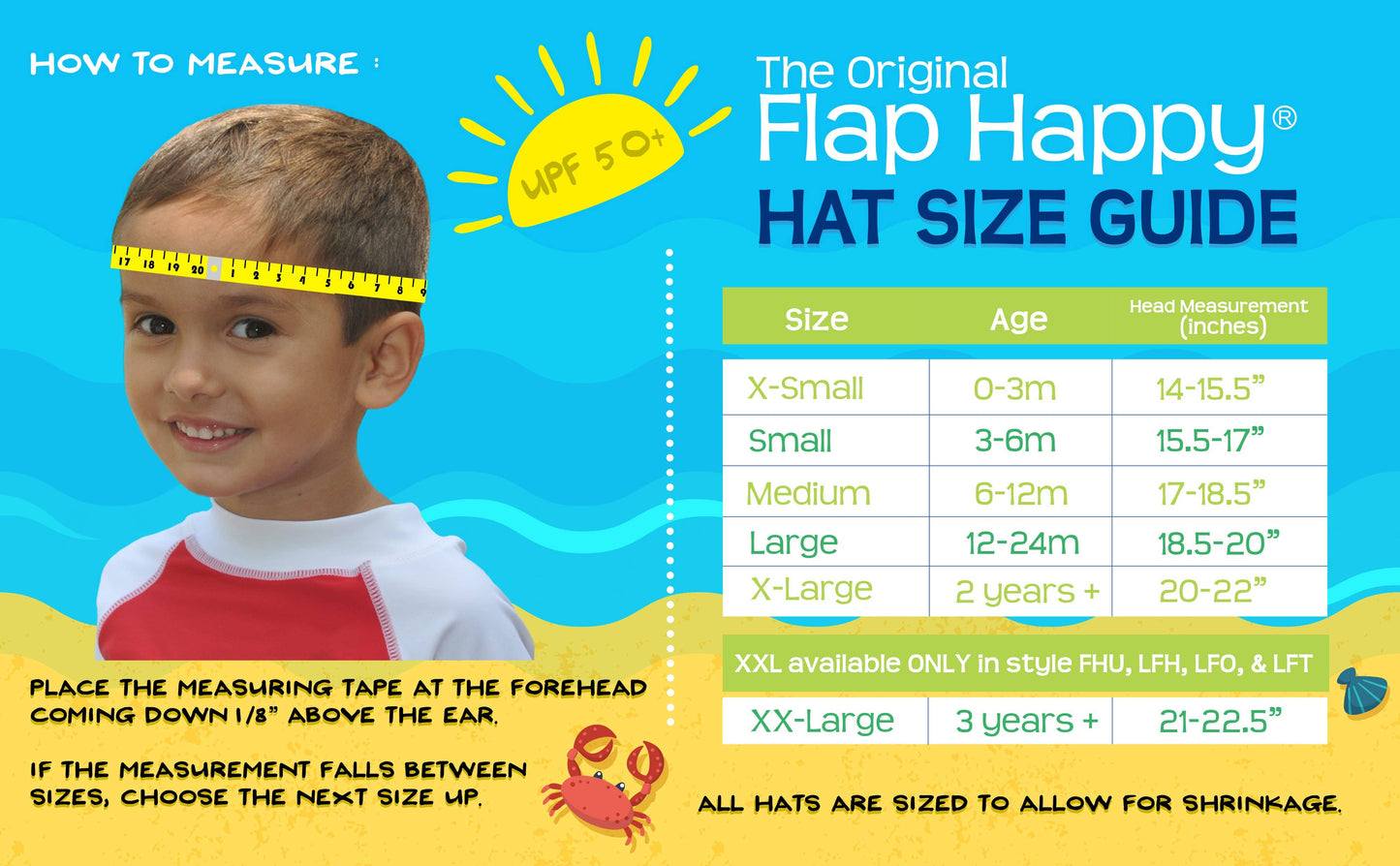 Kids UPF50+ Girls and Boys Bucket Sun Hat