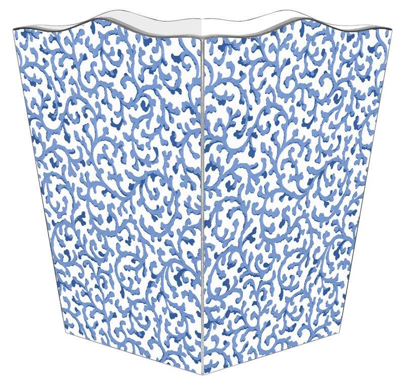 Marye-Kelley Waverly Scroll Waste Basket - Thumbnail 2