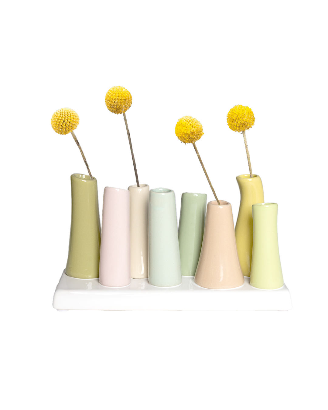 Flower Vase Modern - Pooley Pear Bud Vase 8 Tube