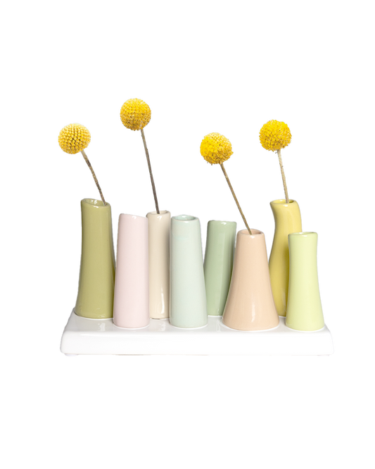 Flower Vase Modern - Pooley Pear Bud Vase 8 Tube
