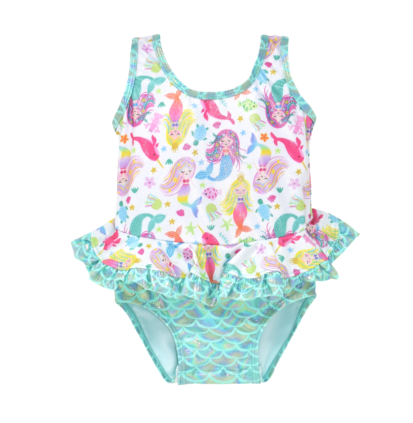Baby UPF50+ Stella Ruffle Swimsuit for Girls