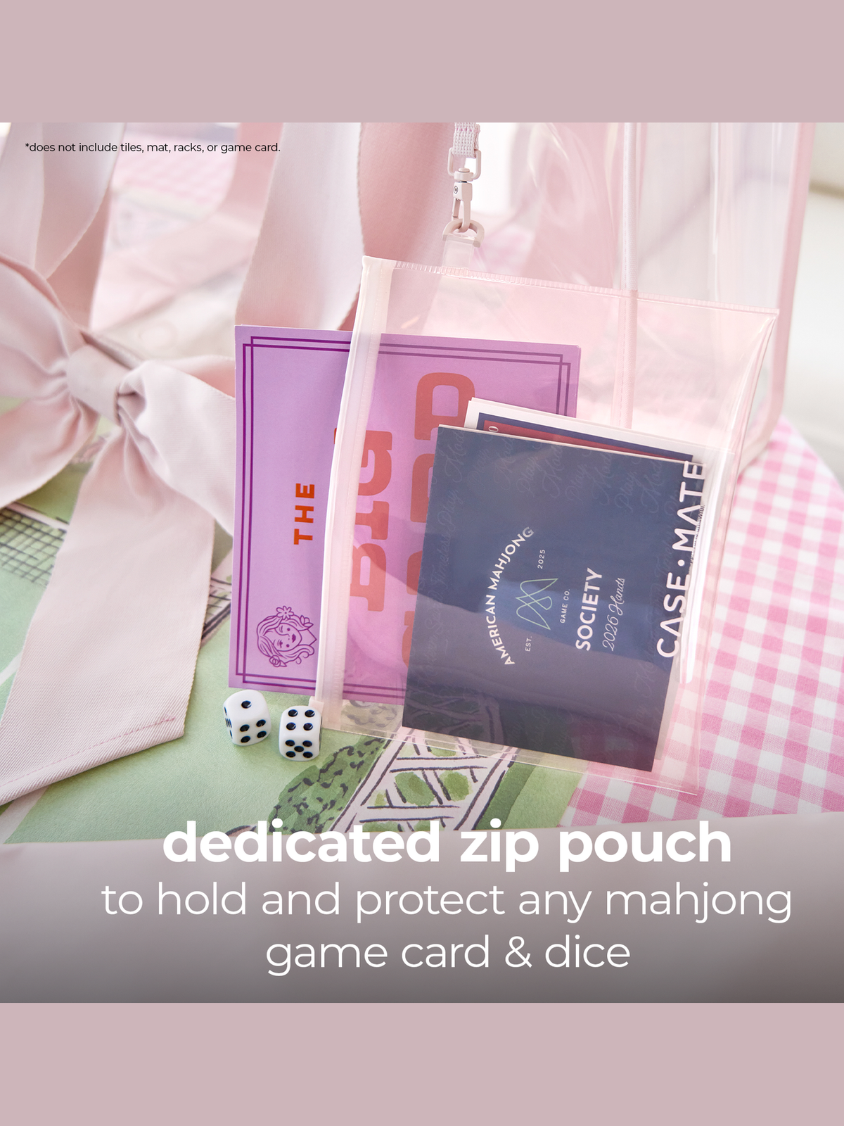 Case-Mate Mahjong Jelly Tote Set