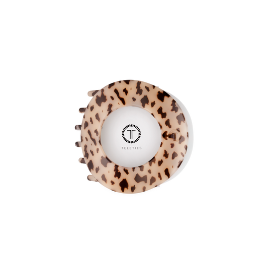 Blonde Tortoise | Medium | Flat Circle Hair Clip