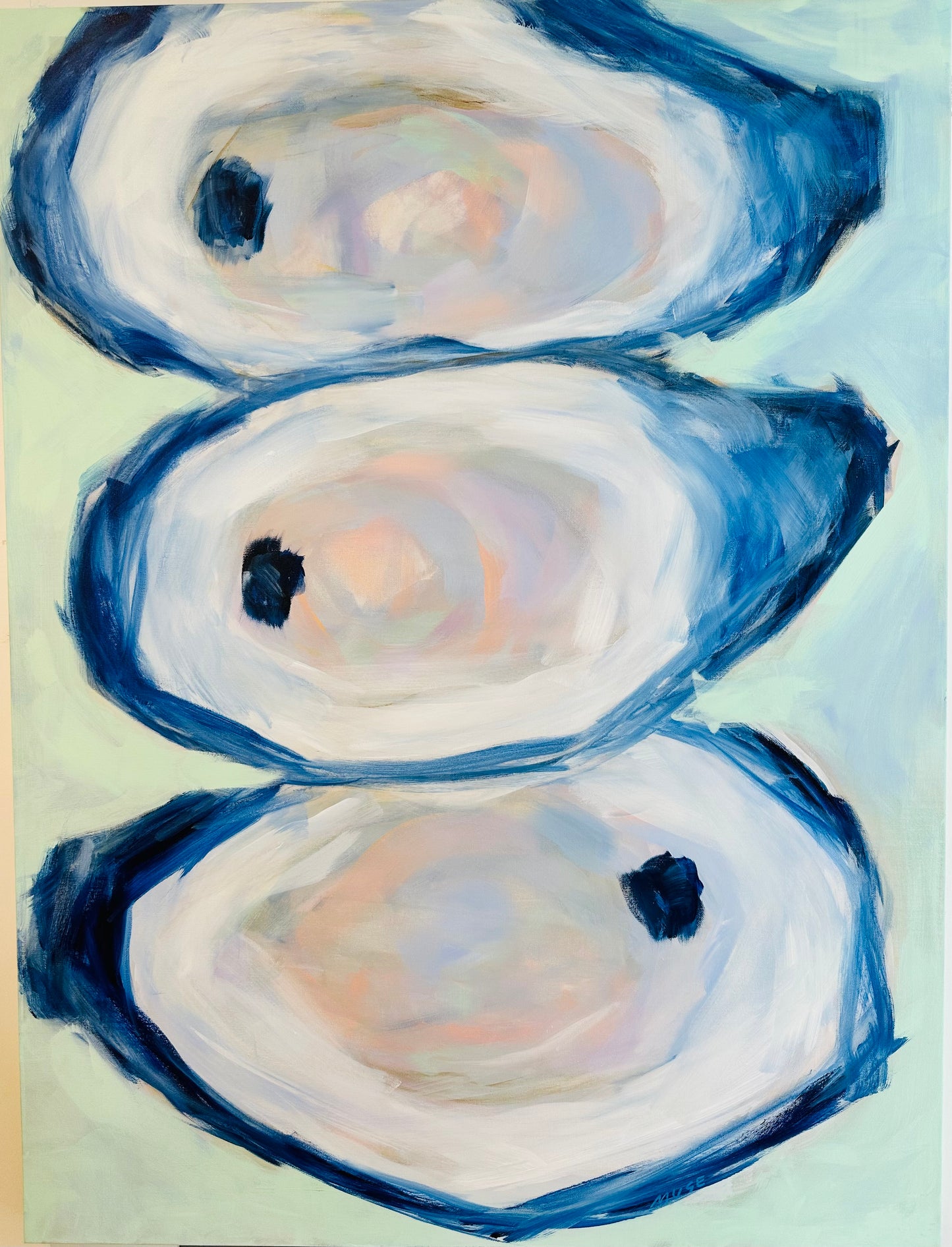 Original Art - Oysters on Half Shell
