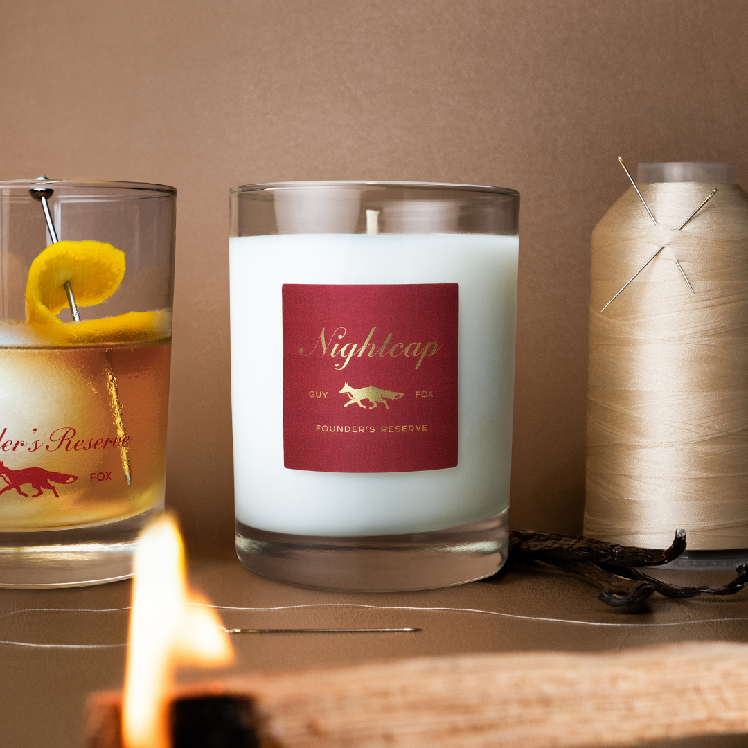 Nightcap - Reusable Men's Candle - Aged Bourbon & Vanilla