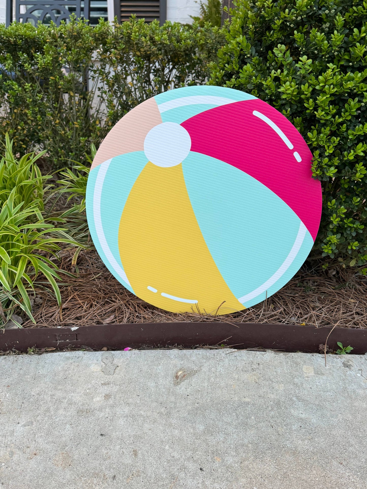 Bright and Fun Beach Ball 