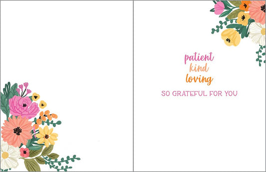 Mother's Day Greeting Card - Mom Bouquet