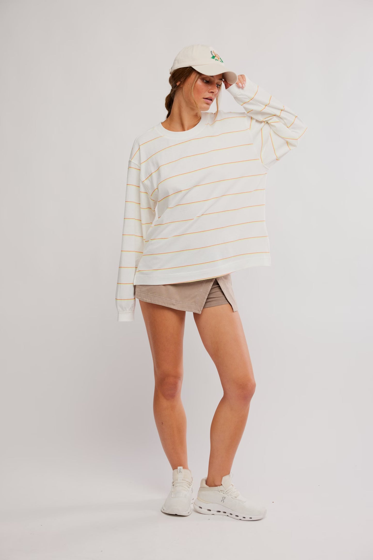 Hustle Stripe Layer - Awning Stripe Ivory