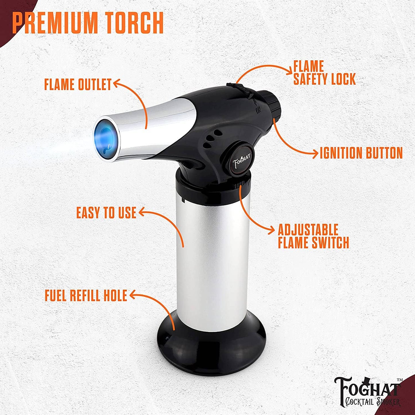 Foghat™ Culinary Smoking Torch