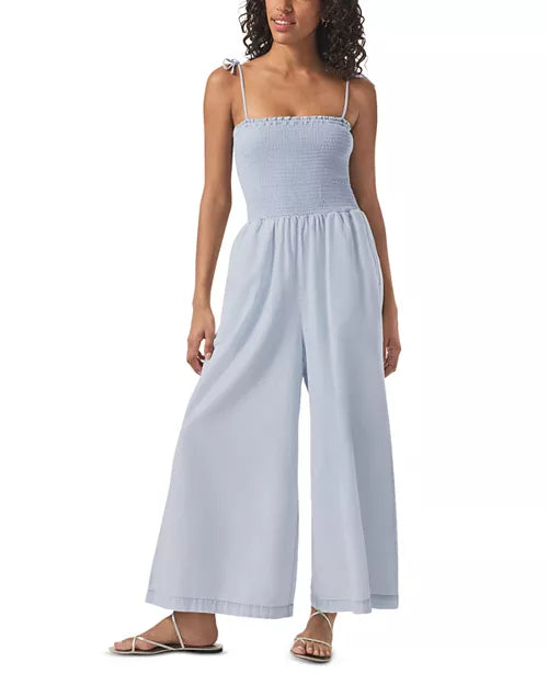 Indigo Stripe Jumpsuit