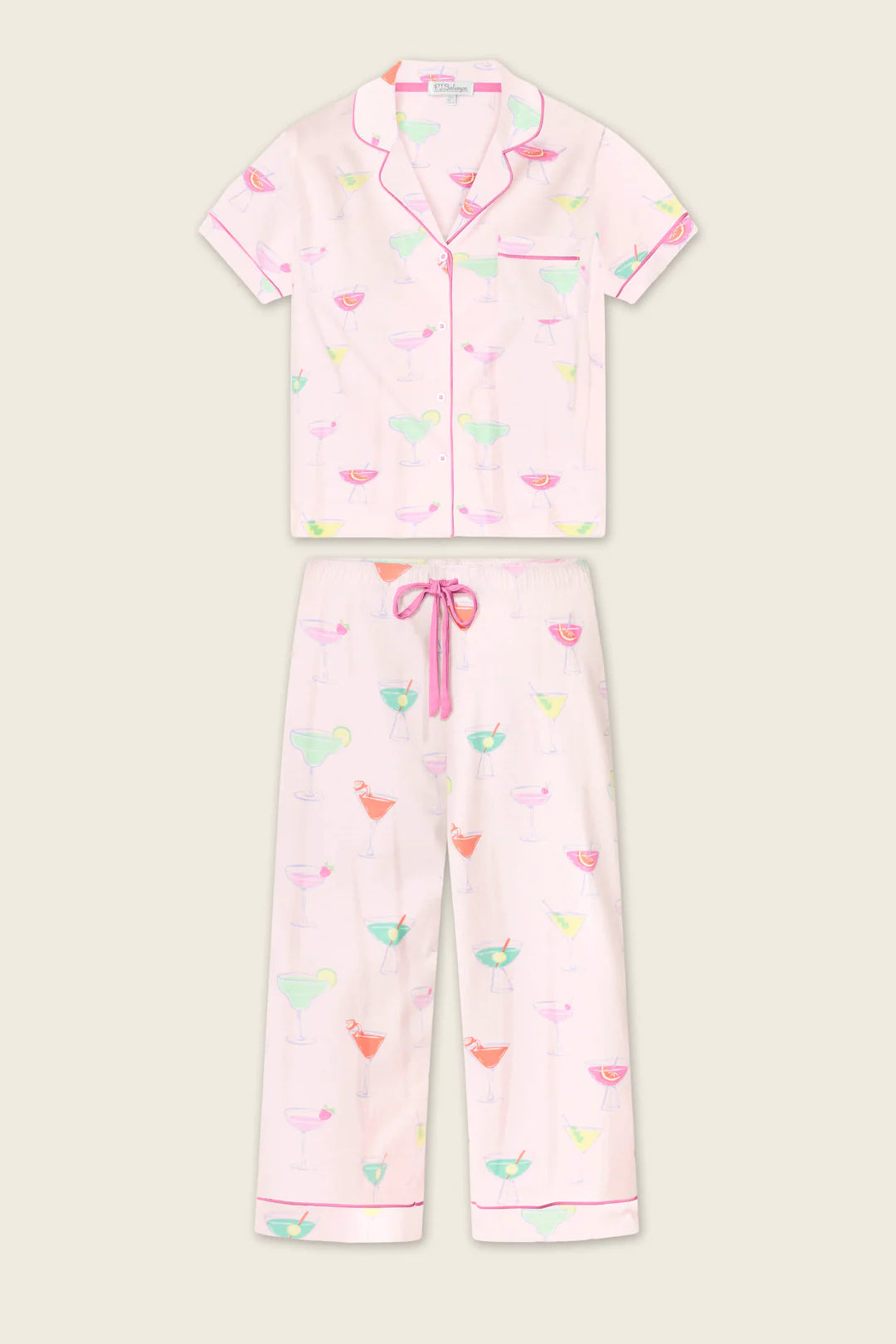 Whimsy Sip Happens PJ Set