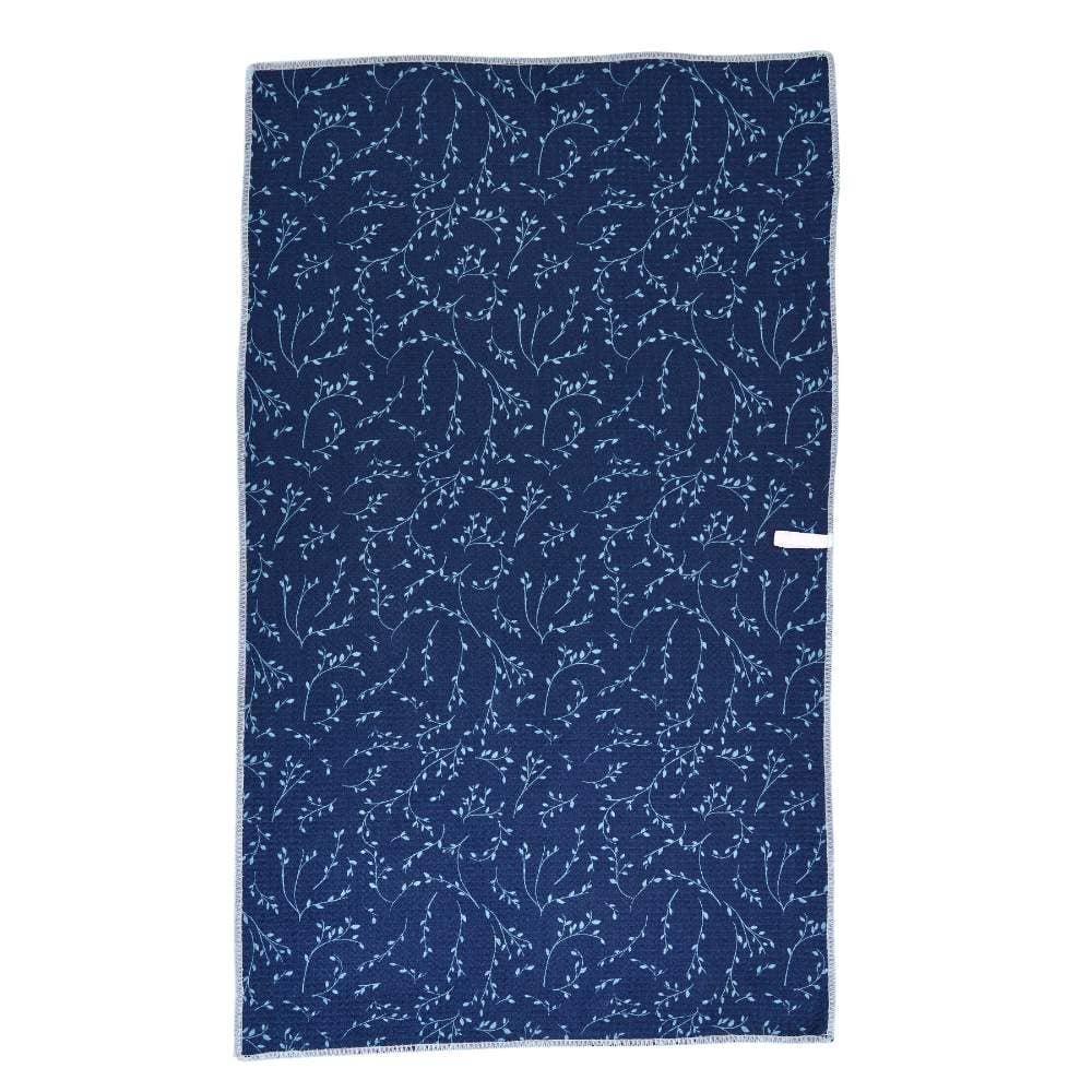 Chrysanthemum Bird Eco Kitchen Tea Towel