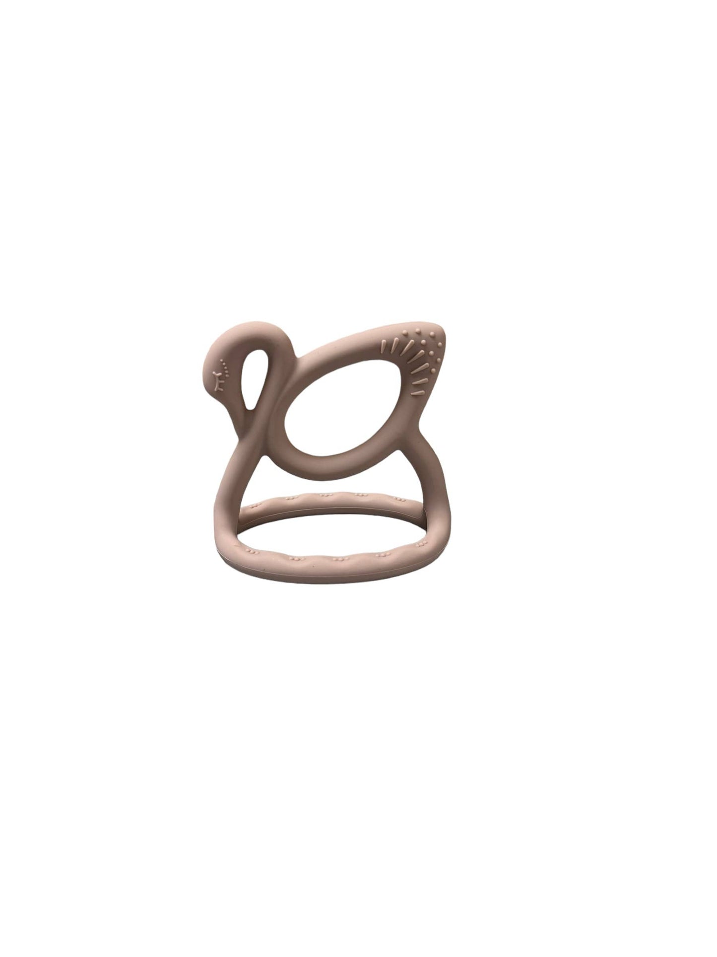 3D Silicone Swan Teether