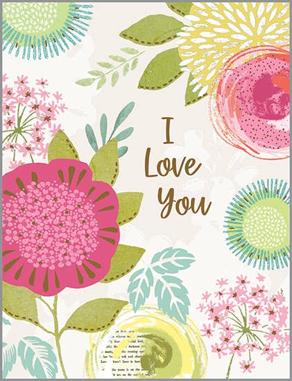 Love Greeting Card - Suzanne Flowers