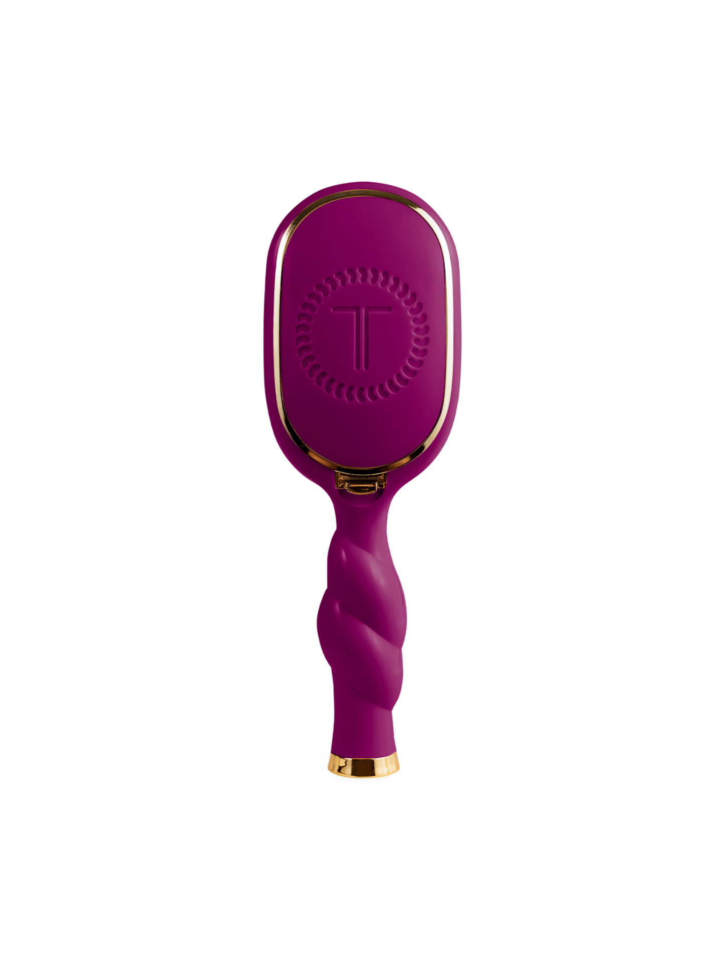 Mini Boar Bristle Hair Brush - Mulberry