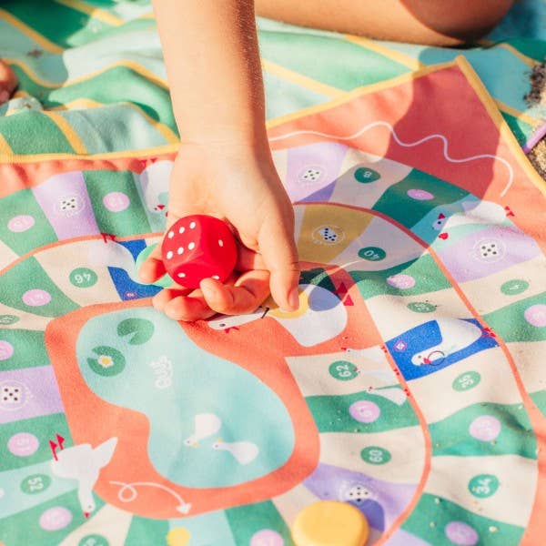 Quut Travel Games - Snakes & Ladders/Goose