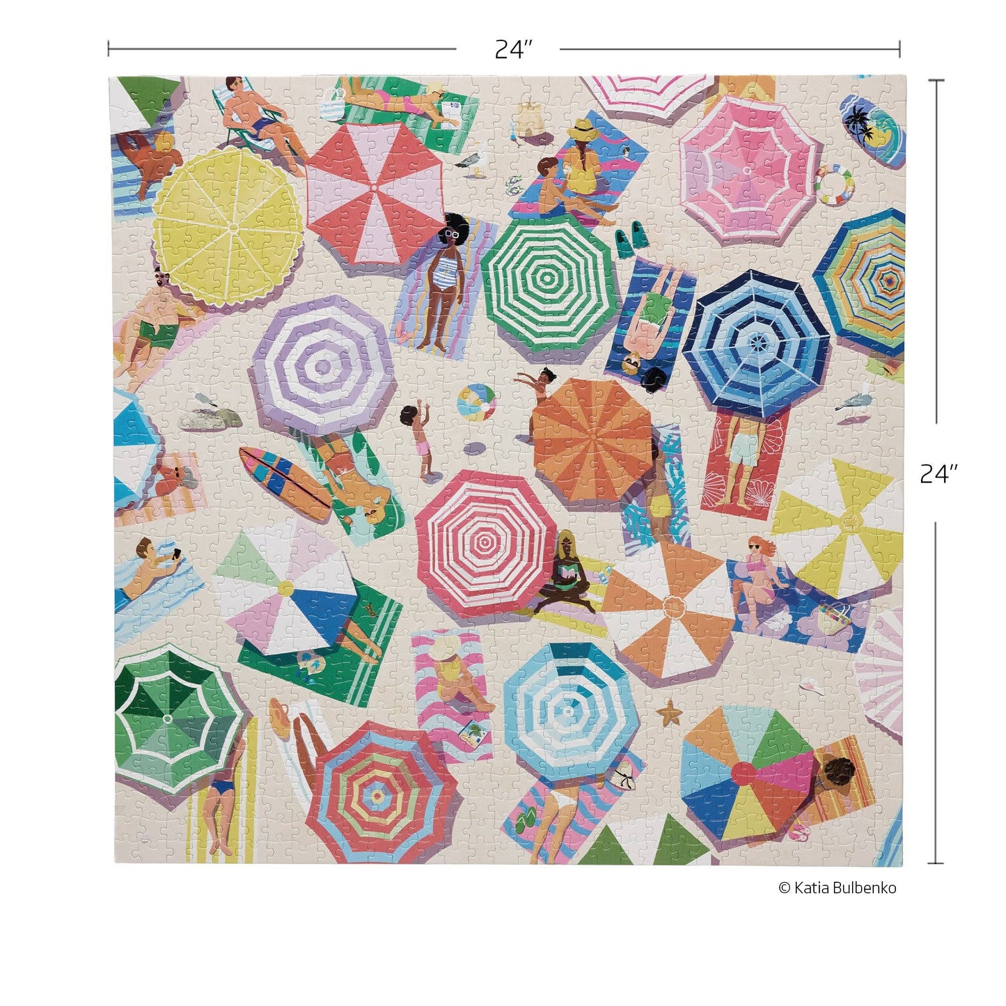 Beach Day 1000 Piece Summer Puzzle