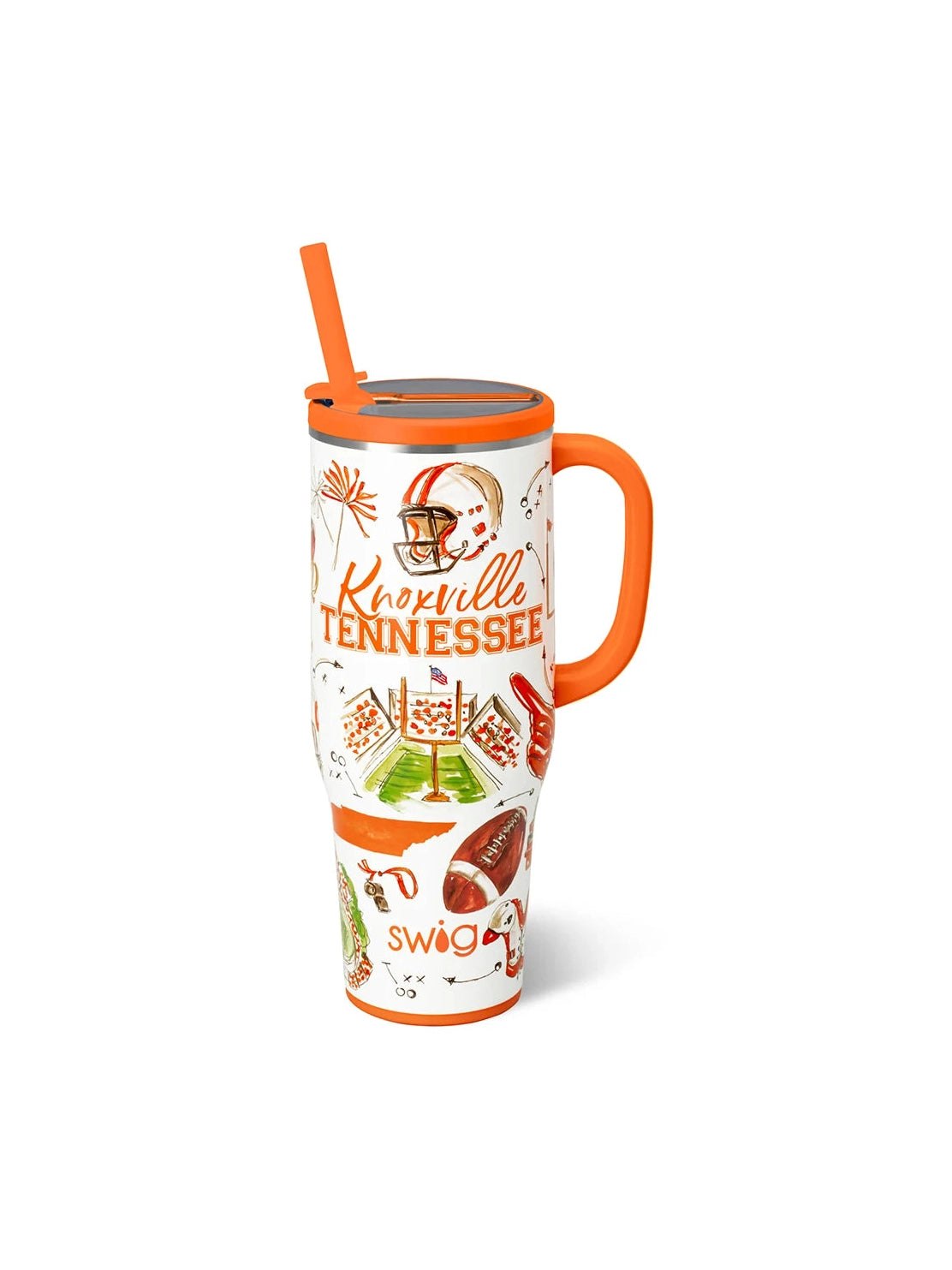 Tailgates in Knoxville Mega Mug 40oz