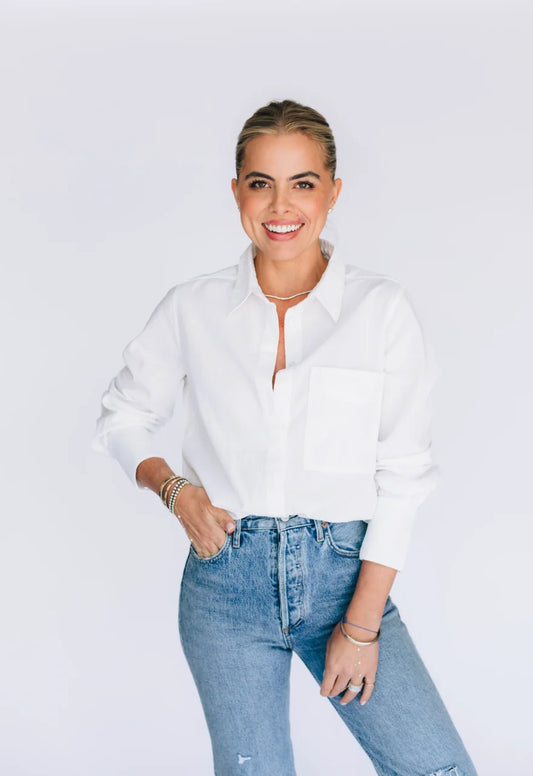 Austin Relaxed Oxford Bodysuit