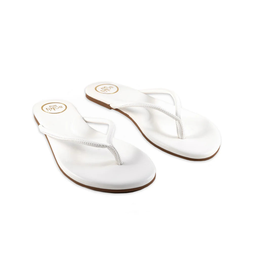 White Vivie Sandal