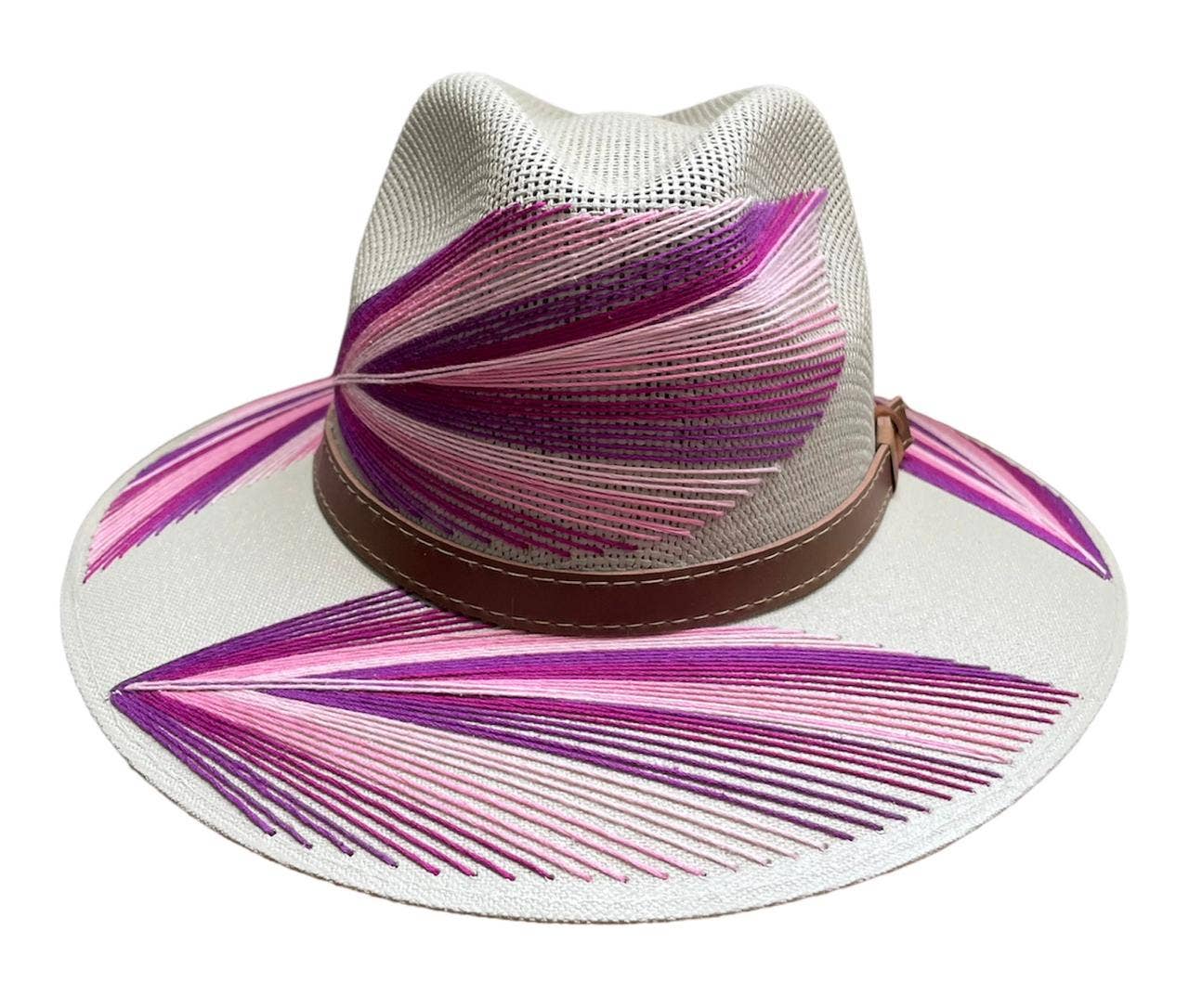 Pluma Embroidered Hat