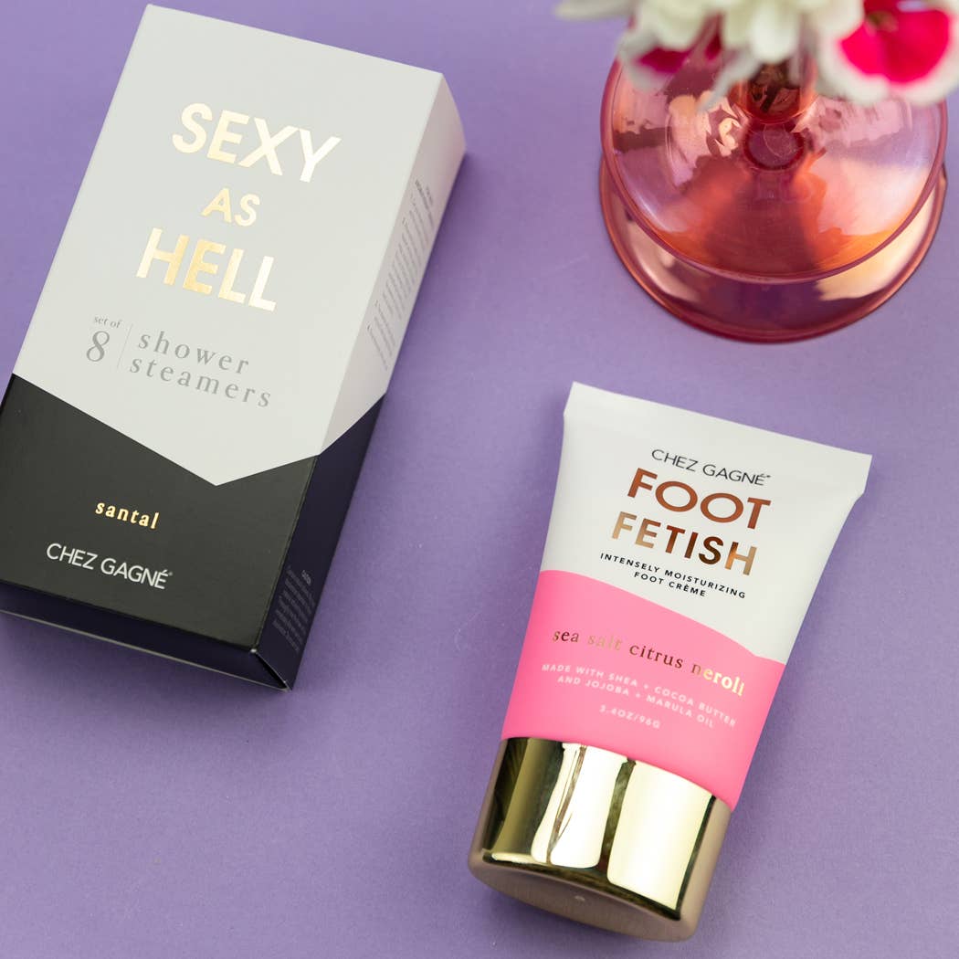 Foot Fetish - Clean + Vegan Foot Crème - Sea Salt Citrus + Neroli - 3.4oz