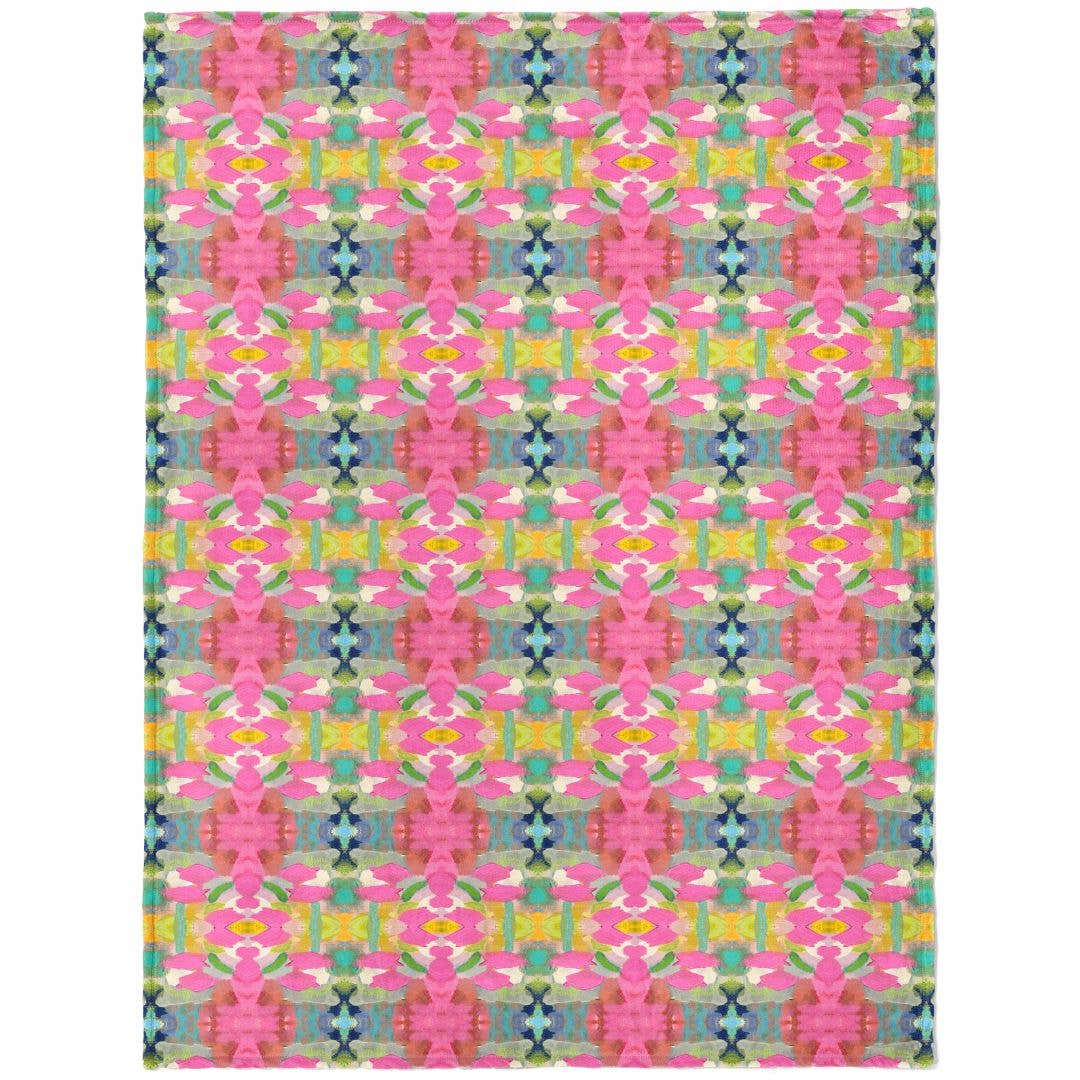 Pink Paradise Fleece Blanket