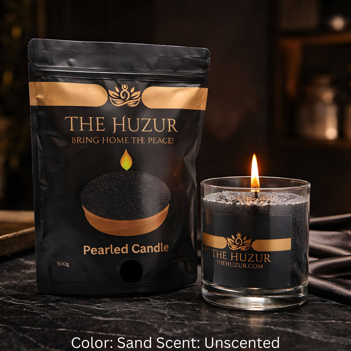 Sand Wax Candle, Pearl Candle Scented Candle in 14 colors