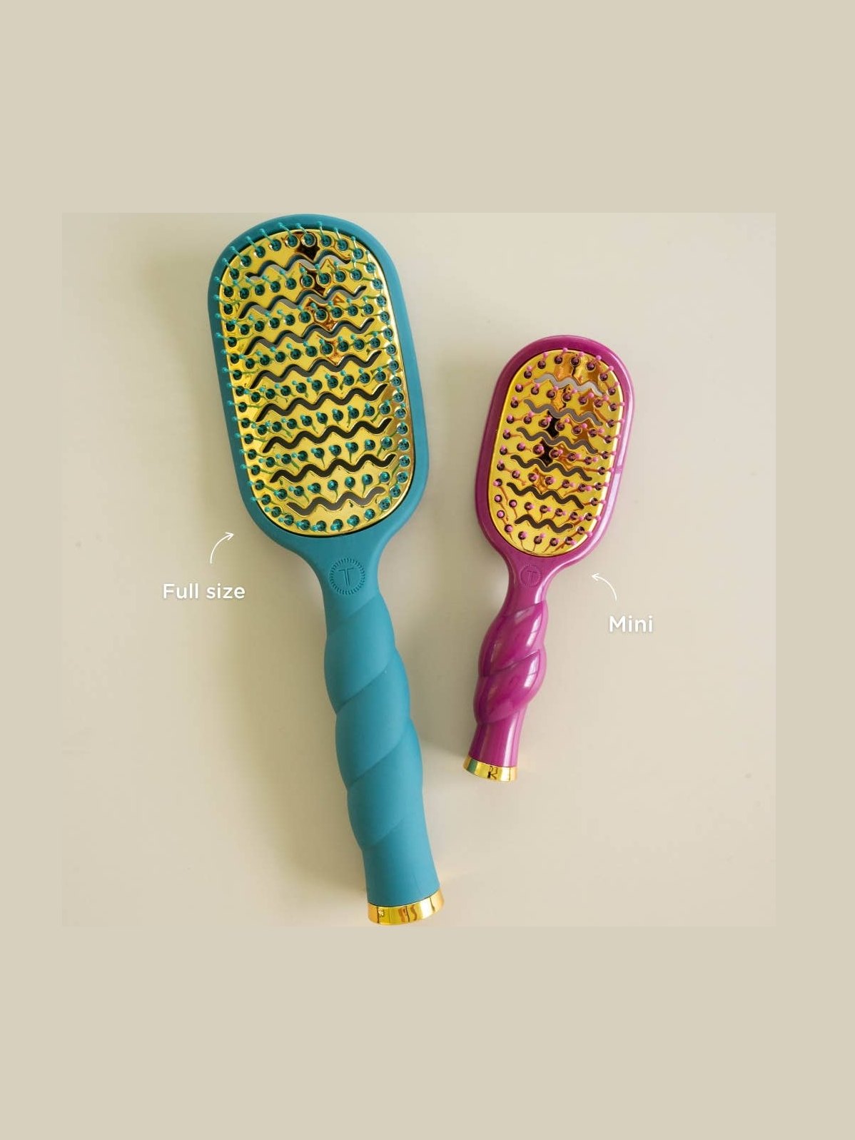 Mini Vented Hair Brush - Mulberry