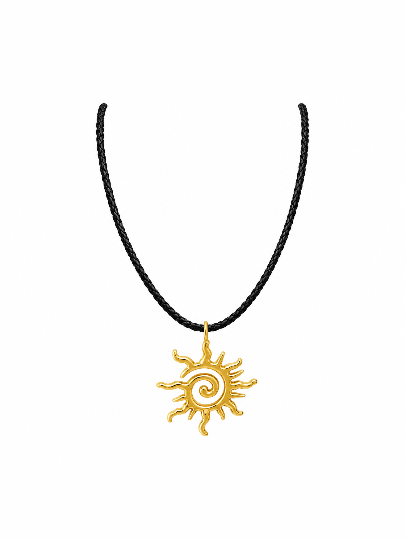 Corded Necklace - Navy