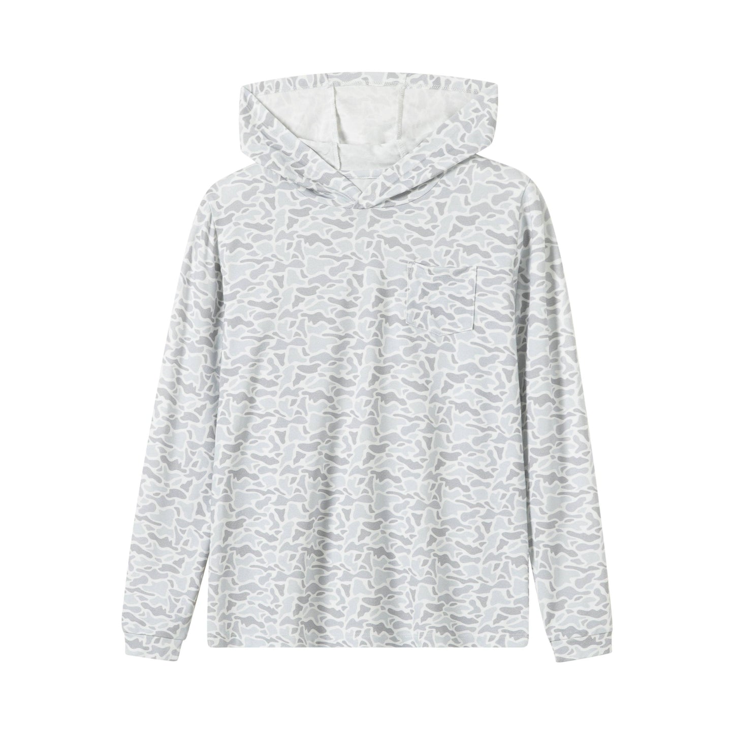 Kids Polar Camo Bamboo Hoodie