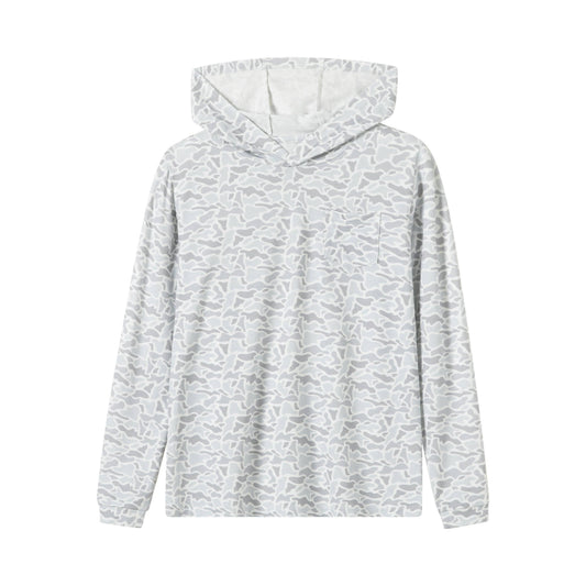 Kids Polar Camo Bamboo Hoodie