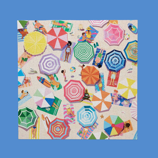 Beach Day 1000 Piece Summer Puzzle