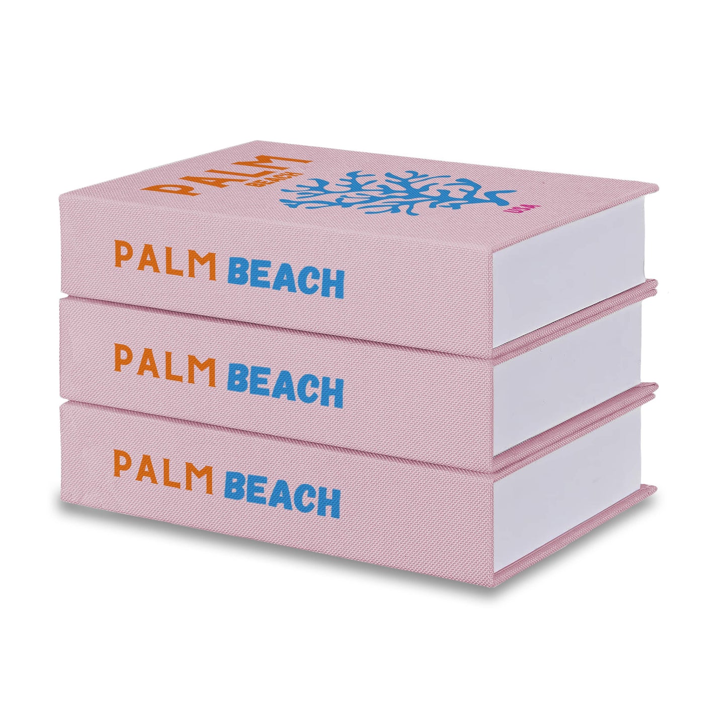 Decorative Book with surprise jewelry box -Palm Beach