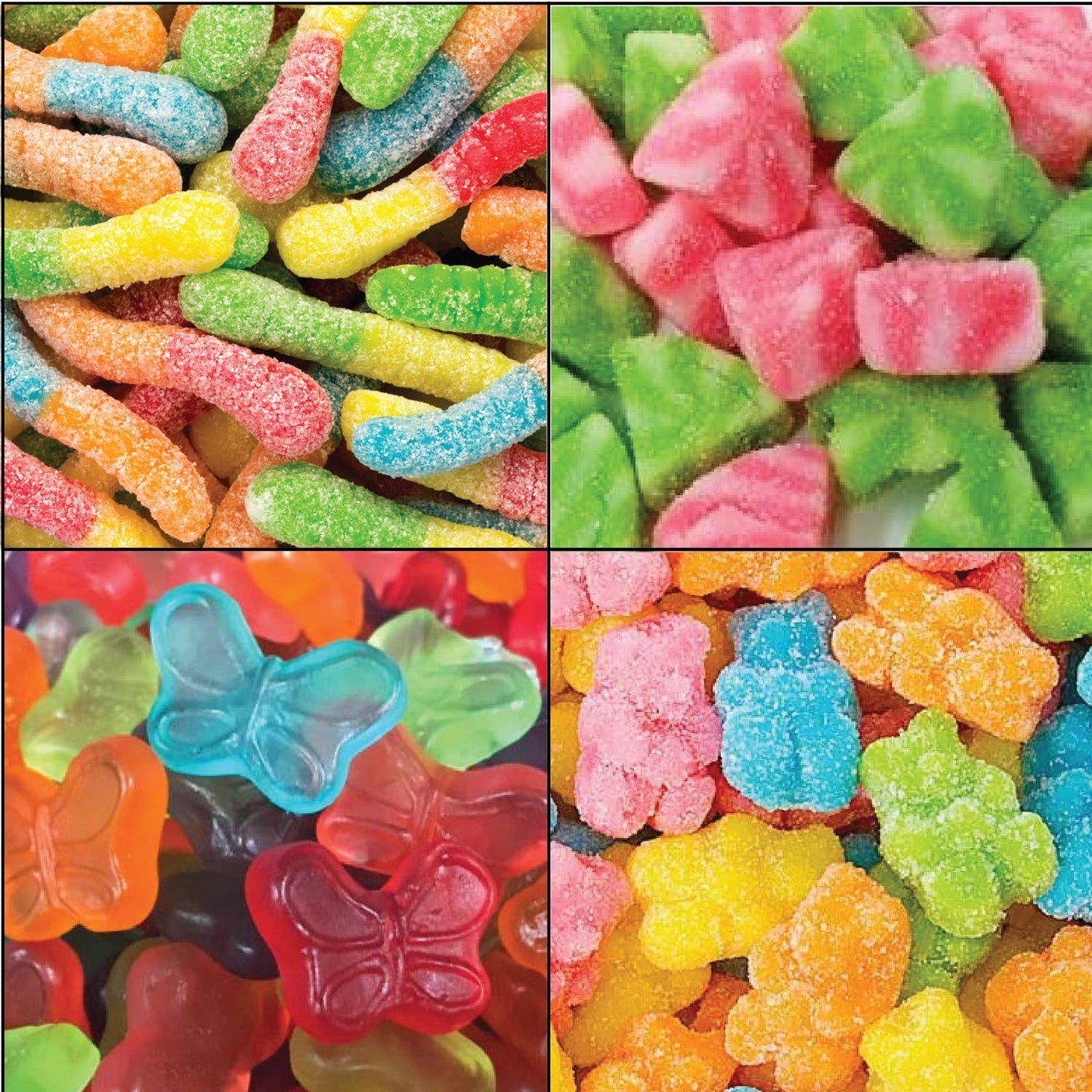 Candy Tub - Summer Full Asst - Includes 42 Bags