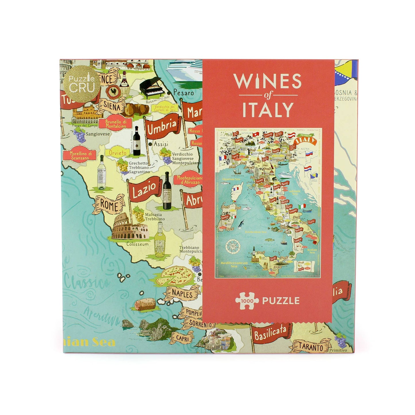 Wines of Italy - Puzzle Cru