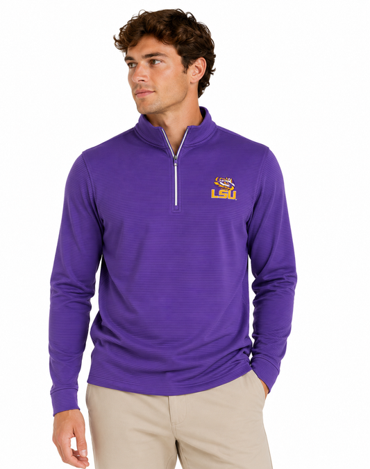 LSU Ridge Stretch 1/4 Zip