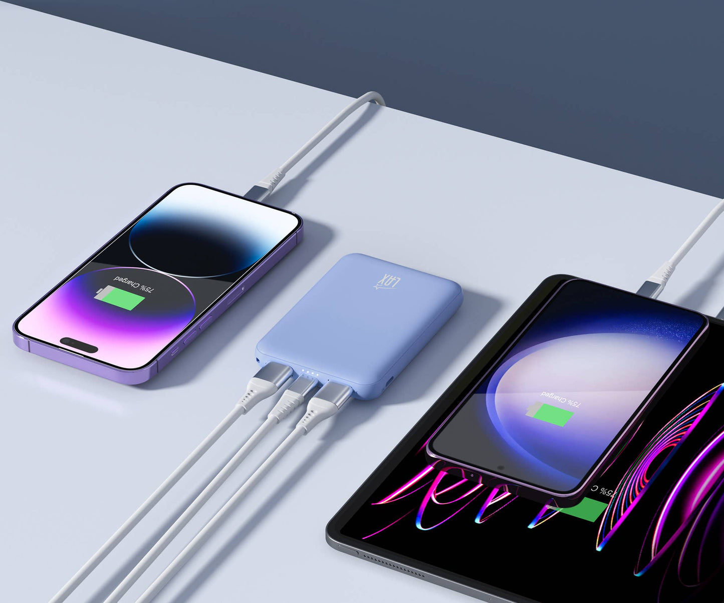 Ultra-Slim & Portable 6600 mAh Power Bank—Retail Packaging