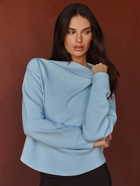 Dreamglow Easy Pullover - Frost Blue