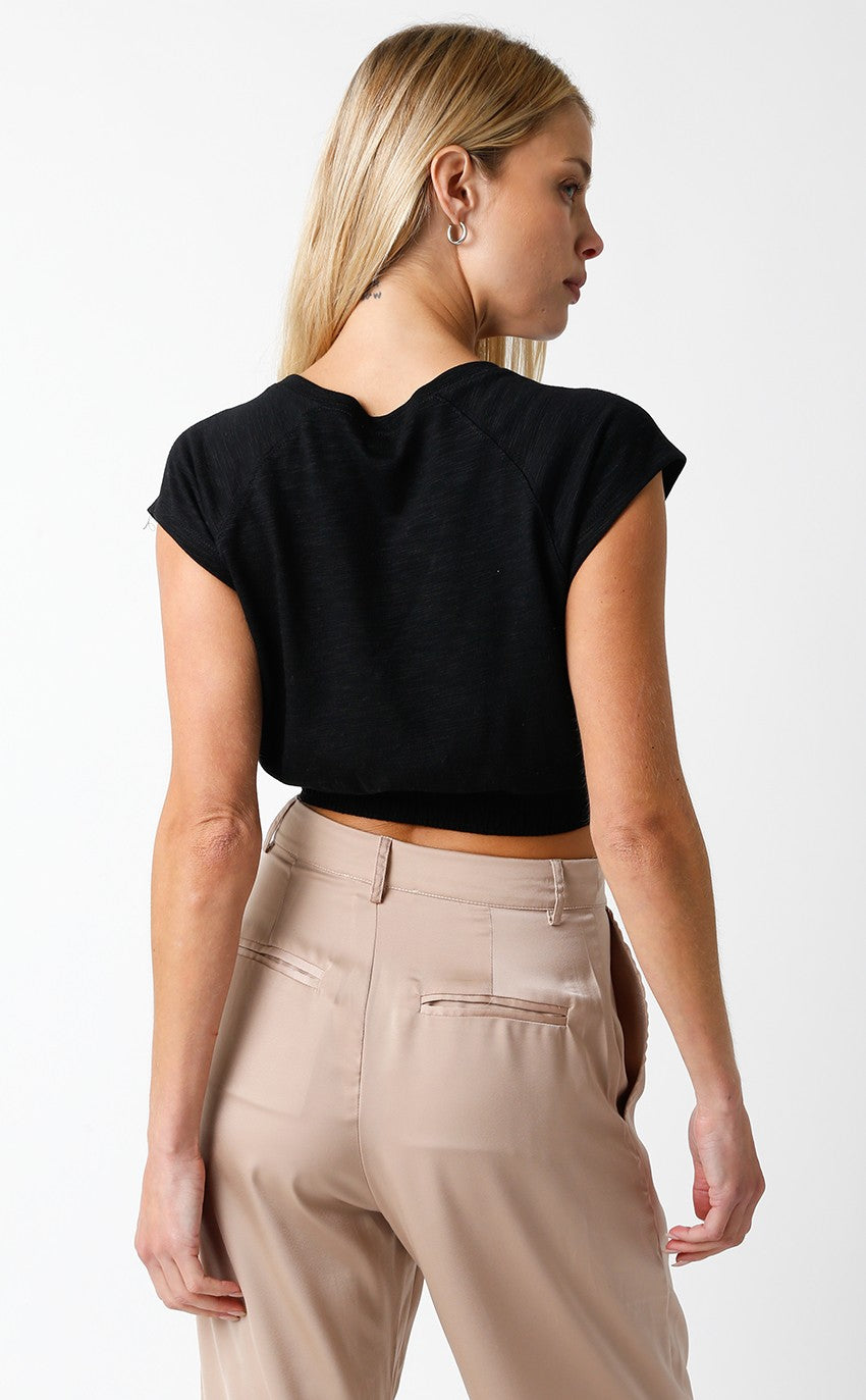 Gathered Waist T-Shirt