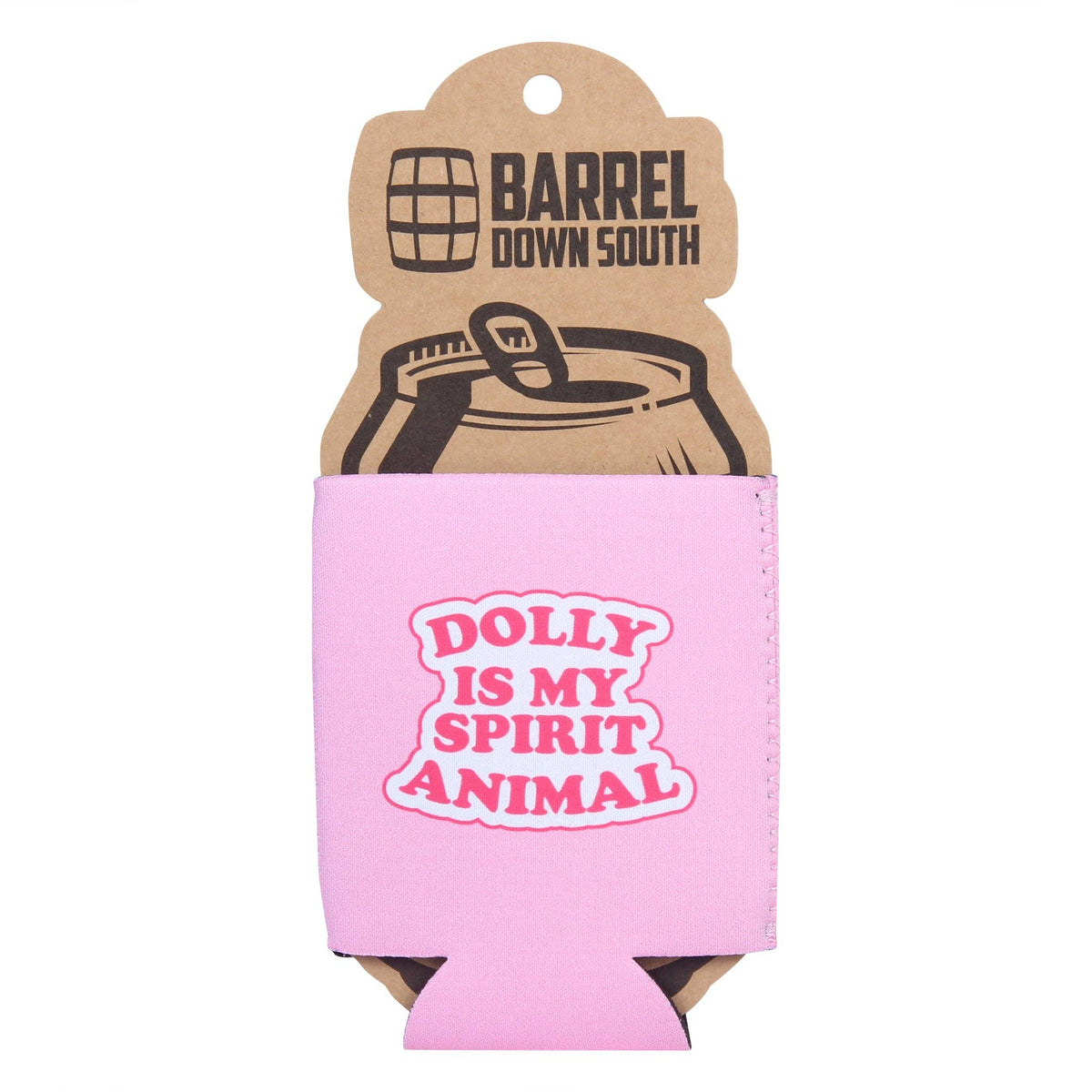 Dolly Is My Spirit Animal Can Cooler