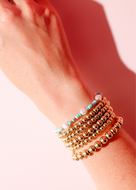 Poolside Sprinkle Pearl Bracelet