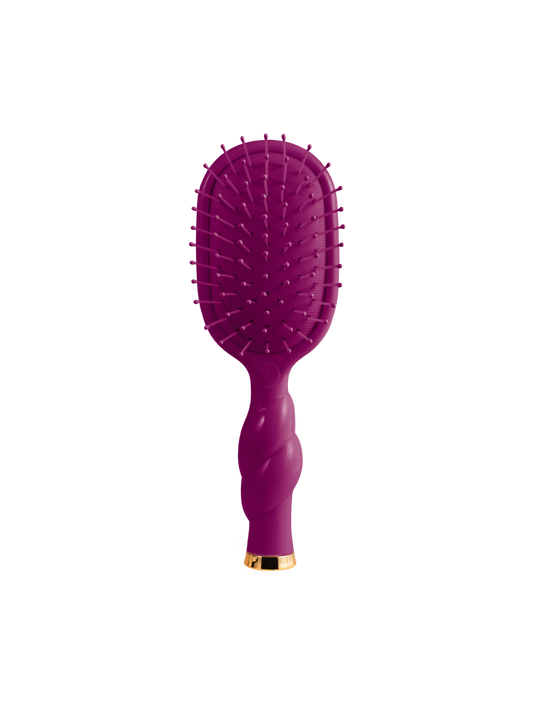 Mini Detangler Hair Brush for Medium Hair - Mulberry