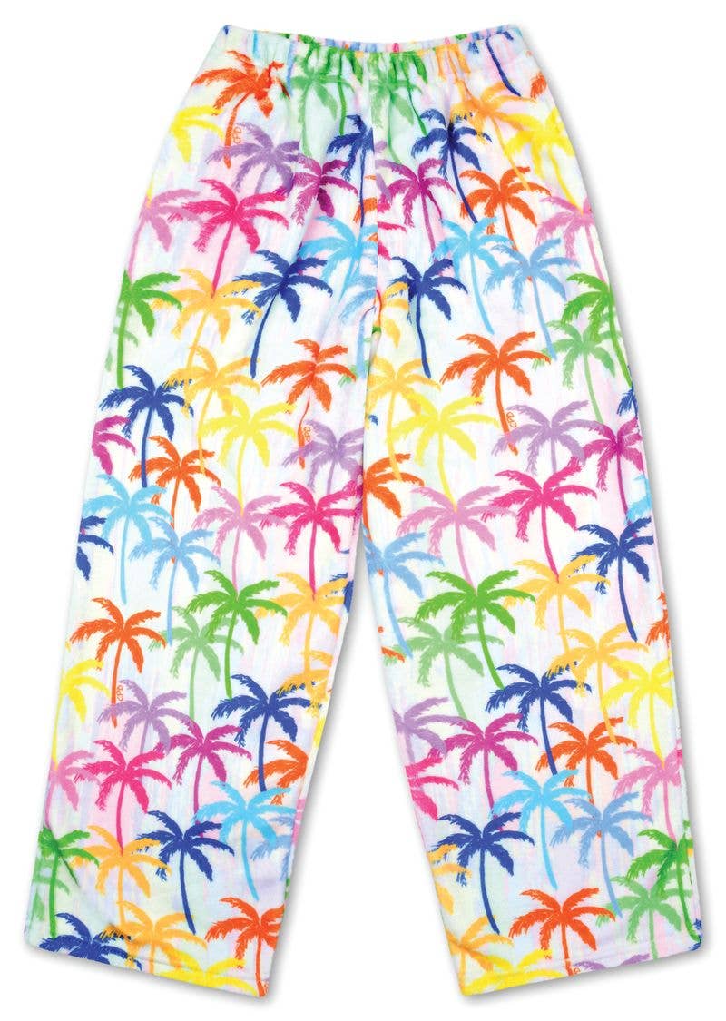 Corey Paige Palm Trees Plush Pants