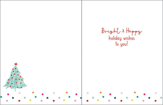 Christmas Card - Festive Trees