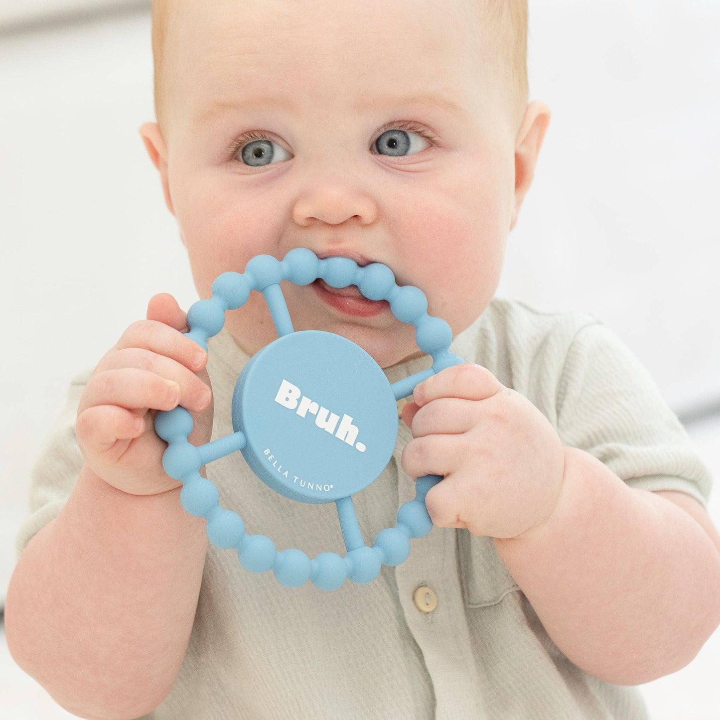 Bruh Happy Teether