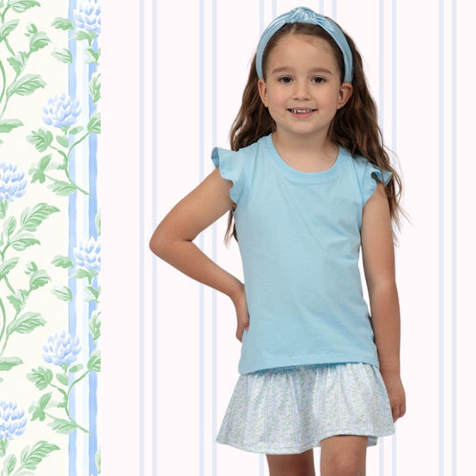 Grand Vines Mini Pleated Skirt
