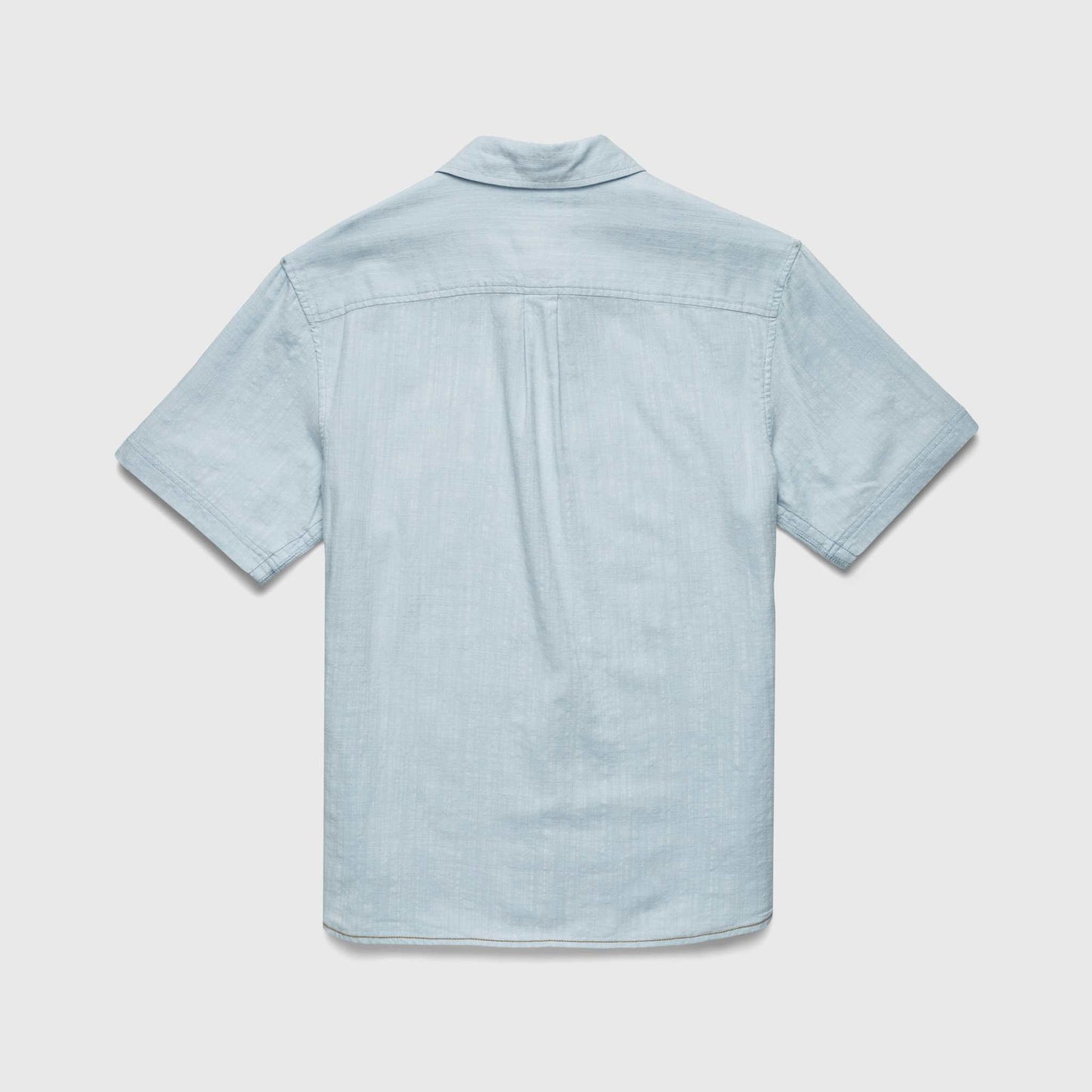 Joey 2tone Slub Island Shirt - Dream Blue